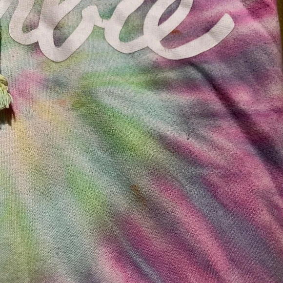 Barbie tie dye sweatshirt with hoodie - Picture 5 of 16